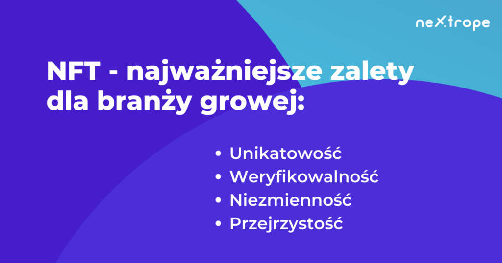 Zalety NFT